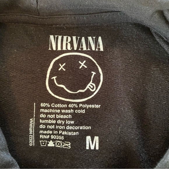 Nirvana Hooded Sweatshirt - Picture 2 of 4